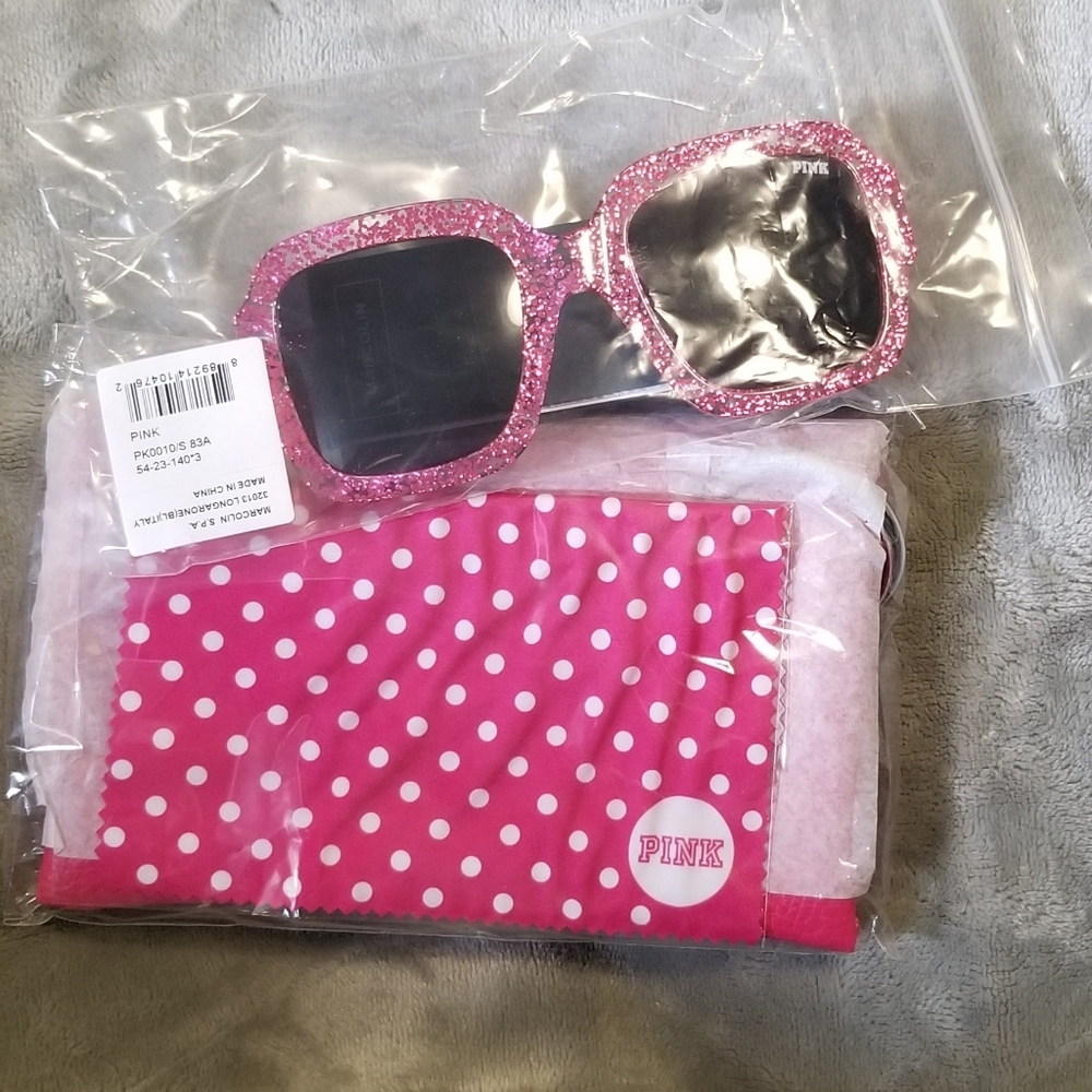 NEW Victoria's Secret Pink Sunglasses Set